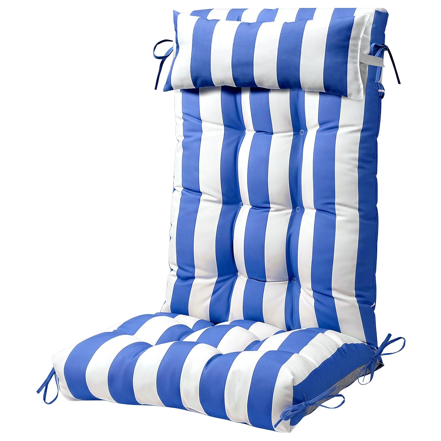 Rocking Chair Cushion Set of 1/2/4, Thickened Patio Chair Cushion,30×19.6×5.14 Inches, Glider Rocker Replacement Cushions with Headr