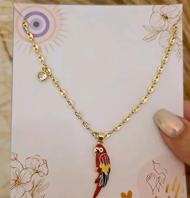 Fashion Venezuela Pendant Necklace Stainless Steel Unisex Heart Ethnic Map Jewelry Gift