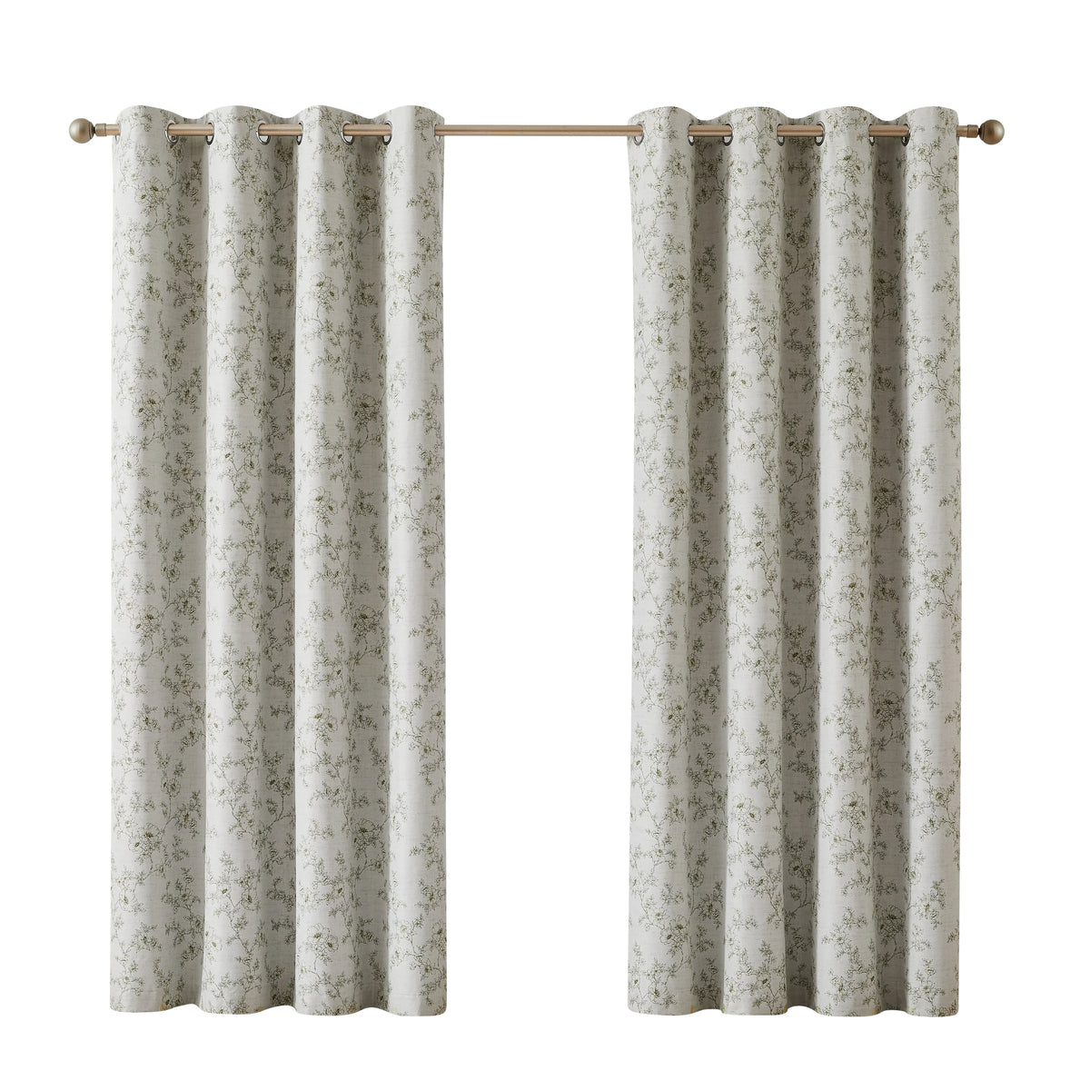 Blackout Window Curtains With Thermal Insulation And Grommet Top