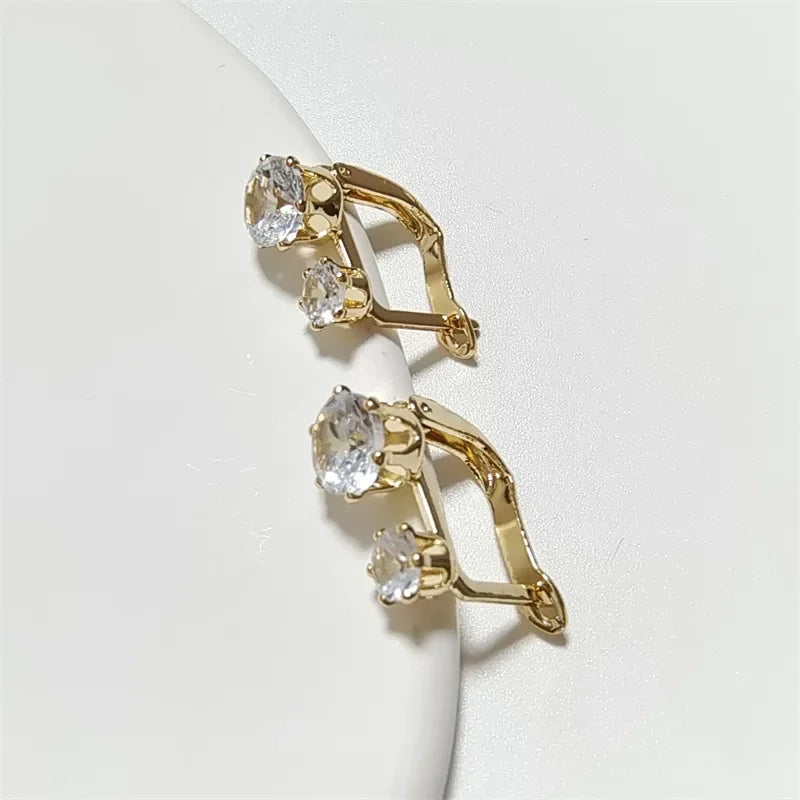 Geometric Circle Drop Earrings For Women Trendy Jewelry