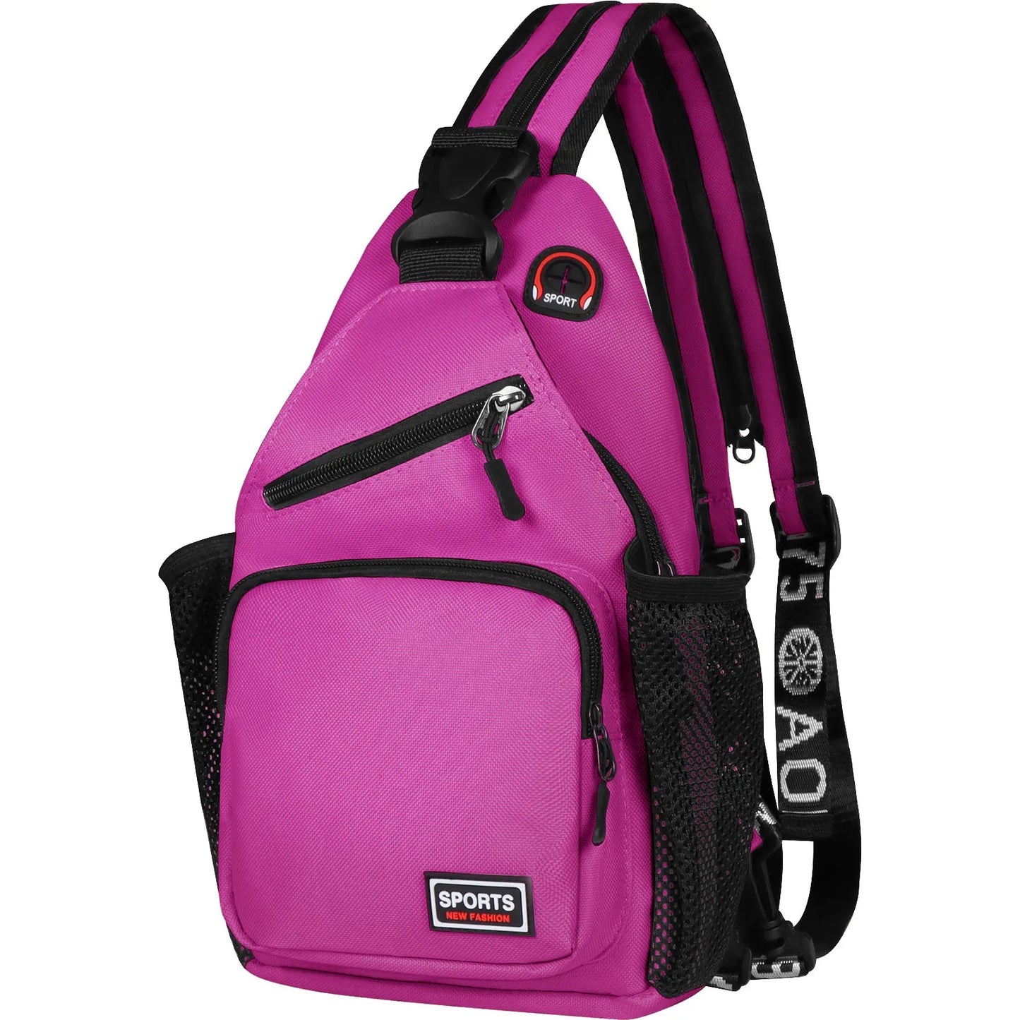 New Designers Chest Bags Crossbody Shoulder Backpack - Headphone Jack & Phone Pocket - For Ladies - Stylish & Practical - Perfec
