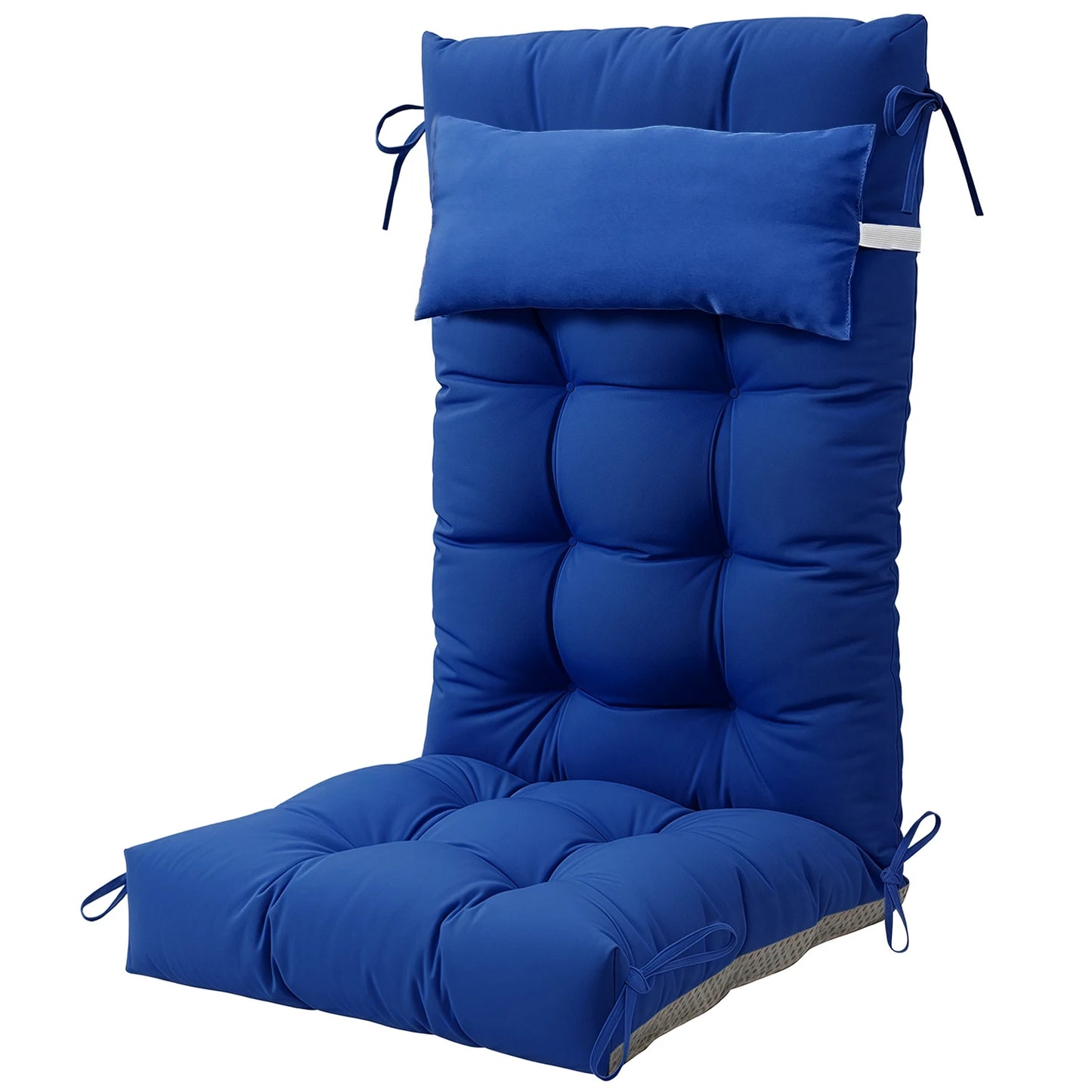 Rocking Chair Cushion Set of 1/2/4, Thickened Patio Chair Cushion,30×19.6×5.14 Inches, Glider Rocker Replacement Cushions with Headr