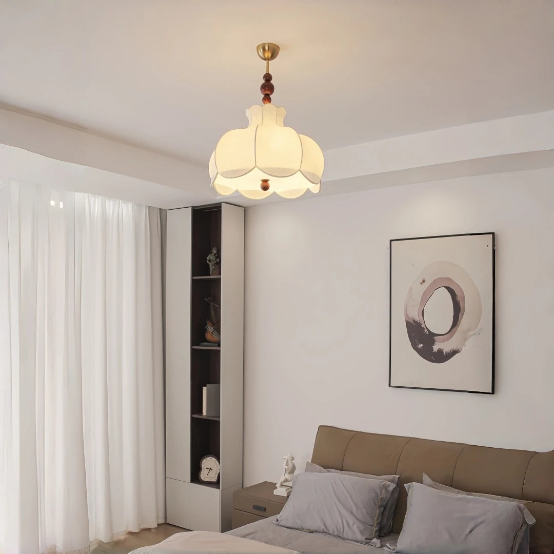 GIOIO Elegant Retro Flower Pendant Light For Living Room