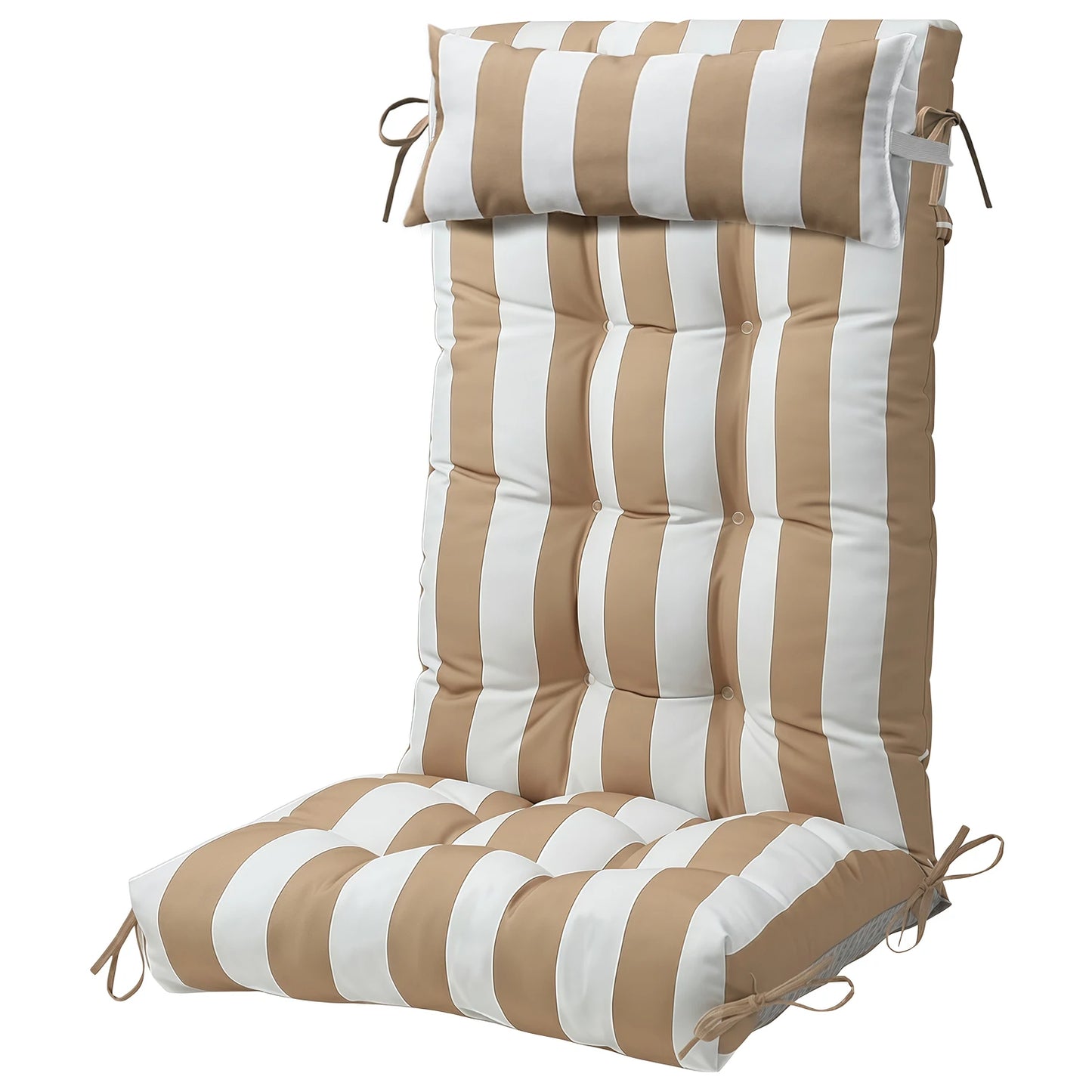 Rocking Chair Cushion Set of 1/2/4, Thickened Patio Chair Cushion,30×19.6×5.14 Inches, Glider Rocker Replacement Cushions with Headr