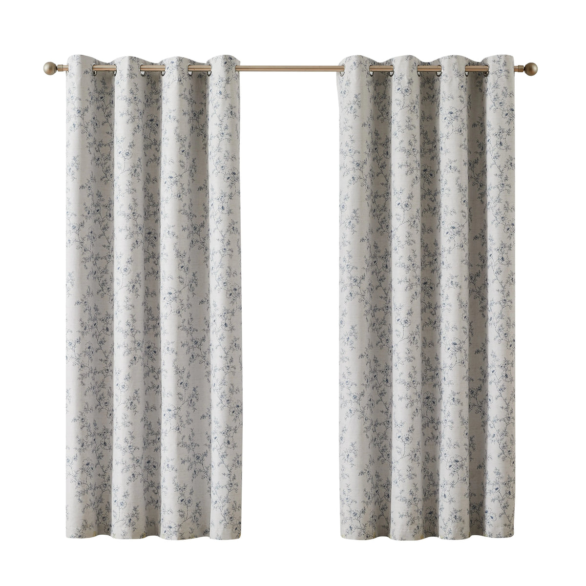 Blackout Window Curtains With Thermal Insulation And Grommet Top