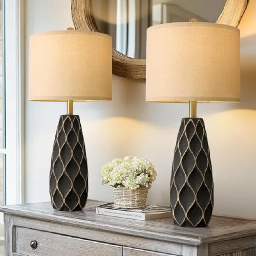 Modern Ceramic Table Lamps for Bedroom and Living Room Decor