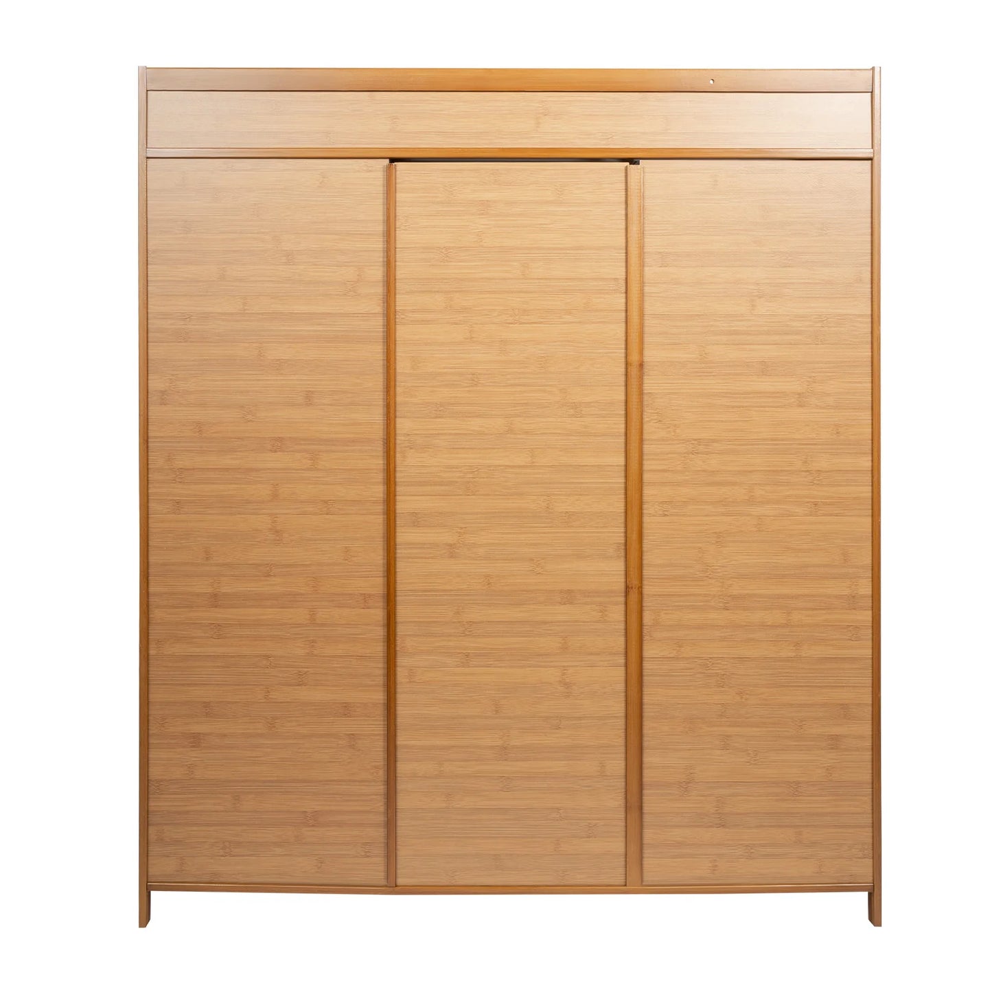 Shoe Storage Cabinet, Free Standing Shoe Racks, 7-Tier Bamboo Shoe Organizer, Large Capacity Rack with Doors, Multi-Purpose Storage Shelf, Waterproof Surface, Easy Assembly, Modern Entryway Organizer for Shoes, Bags, Clothes,