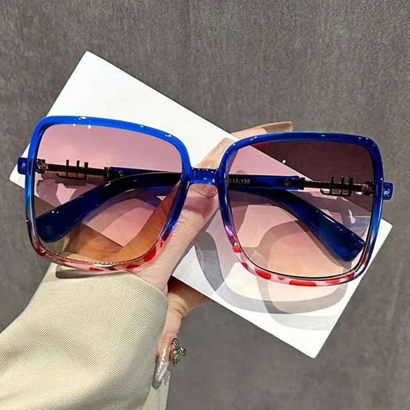 Vintage Square Women's Sunglasses UV400 Fashion Eyewear