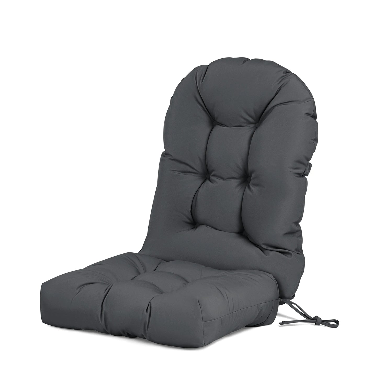 Rocking Chair Cushion With Ties Waterproof Non-slip Fade-resistant For Patio High Back Chair  Chaise Lounge Cushions Replacement