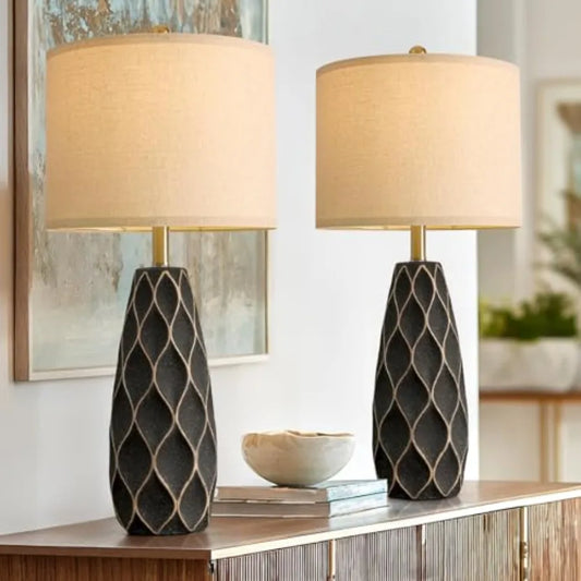 Modern Ceramic Table Lamps for Bedroom and Living Room Decor