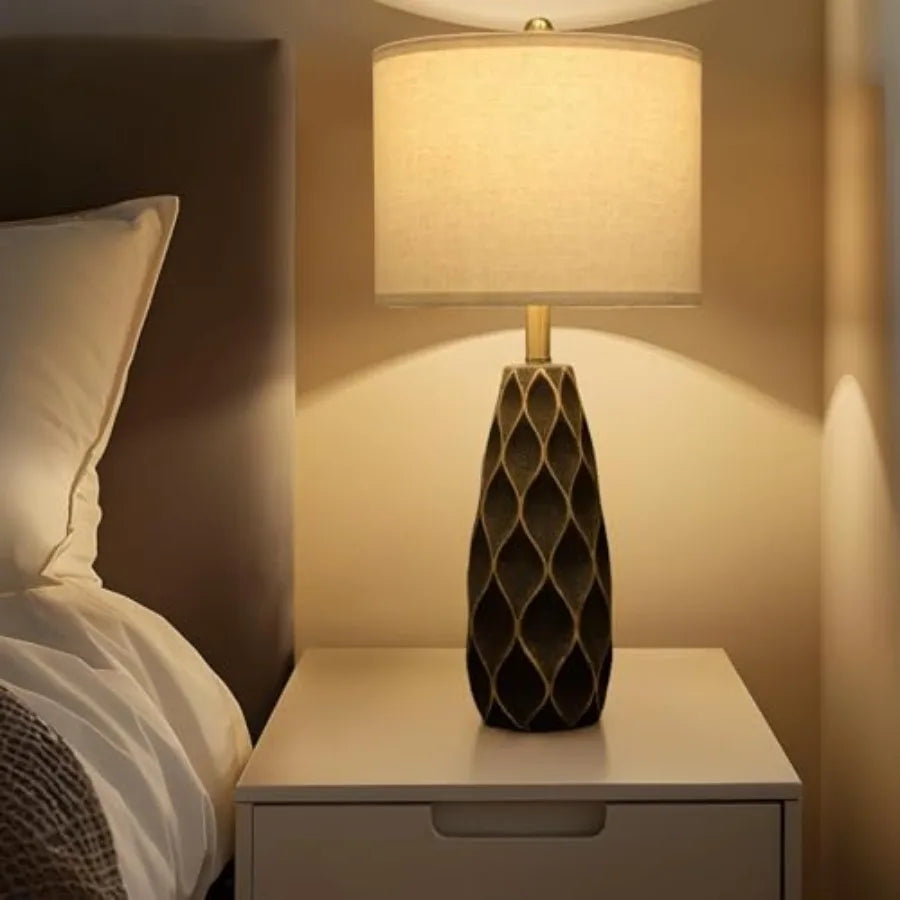 Modern Ceramic Table Lamps for Bedroom and Living Room Decor