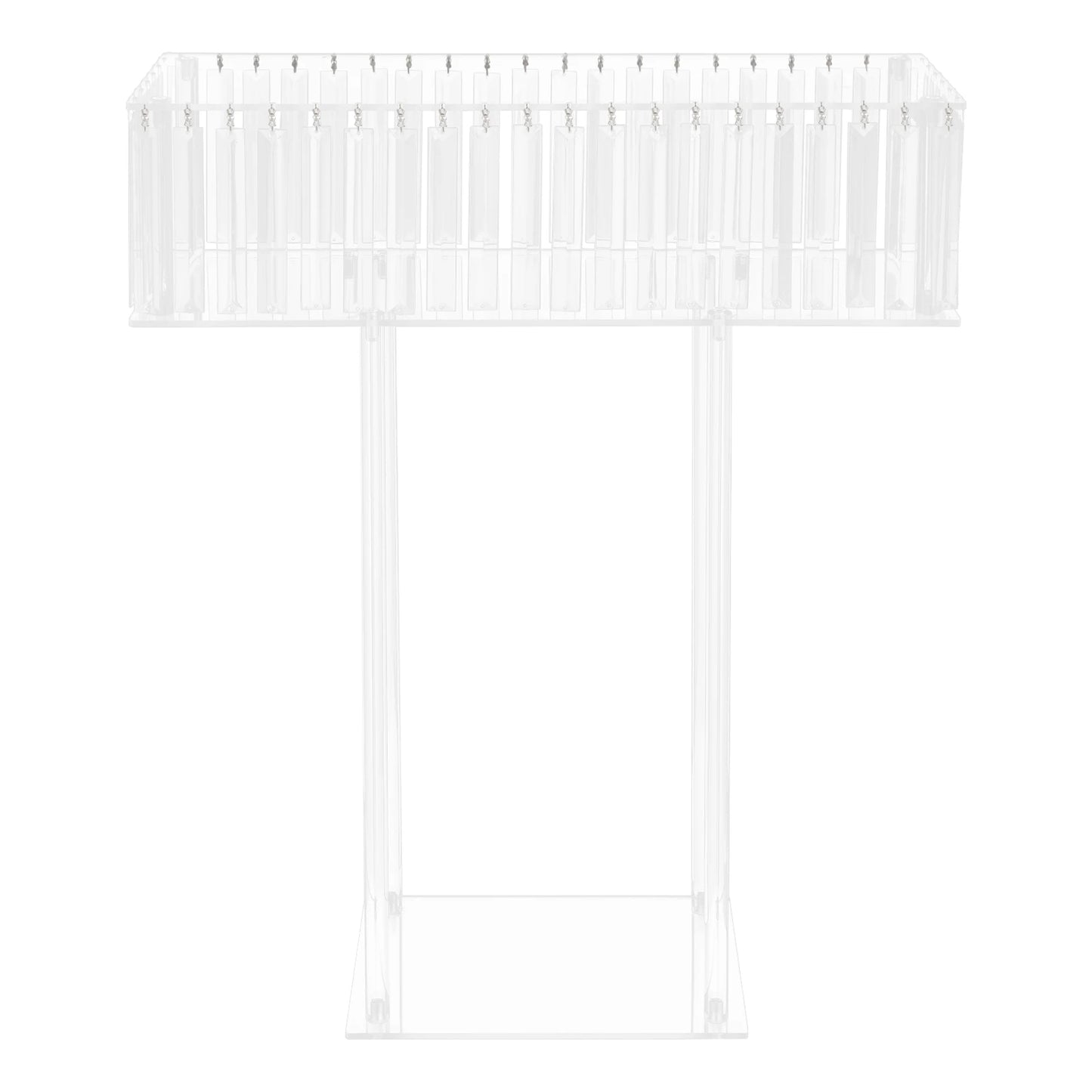Acrylic Flower Stand Wedding Flower Stand 5kg Load-Bearing Capacity for Wedding, Parties, Birthdays, Celebrations, Home Decor