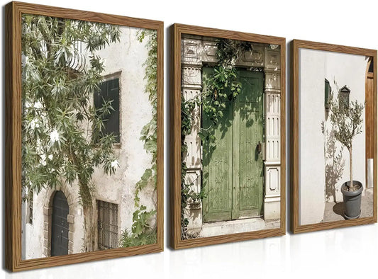 Cityscape Canvas Wall Art Wood Framed Italy Print Artwork