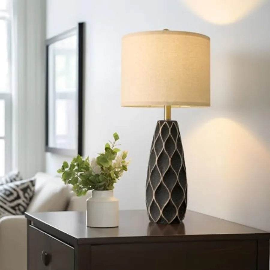 Modern Ceramic Table Lamps for Bedroom and Living Room Decor