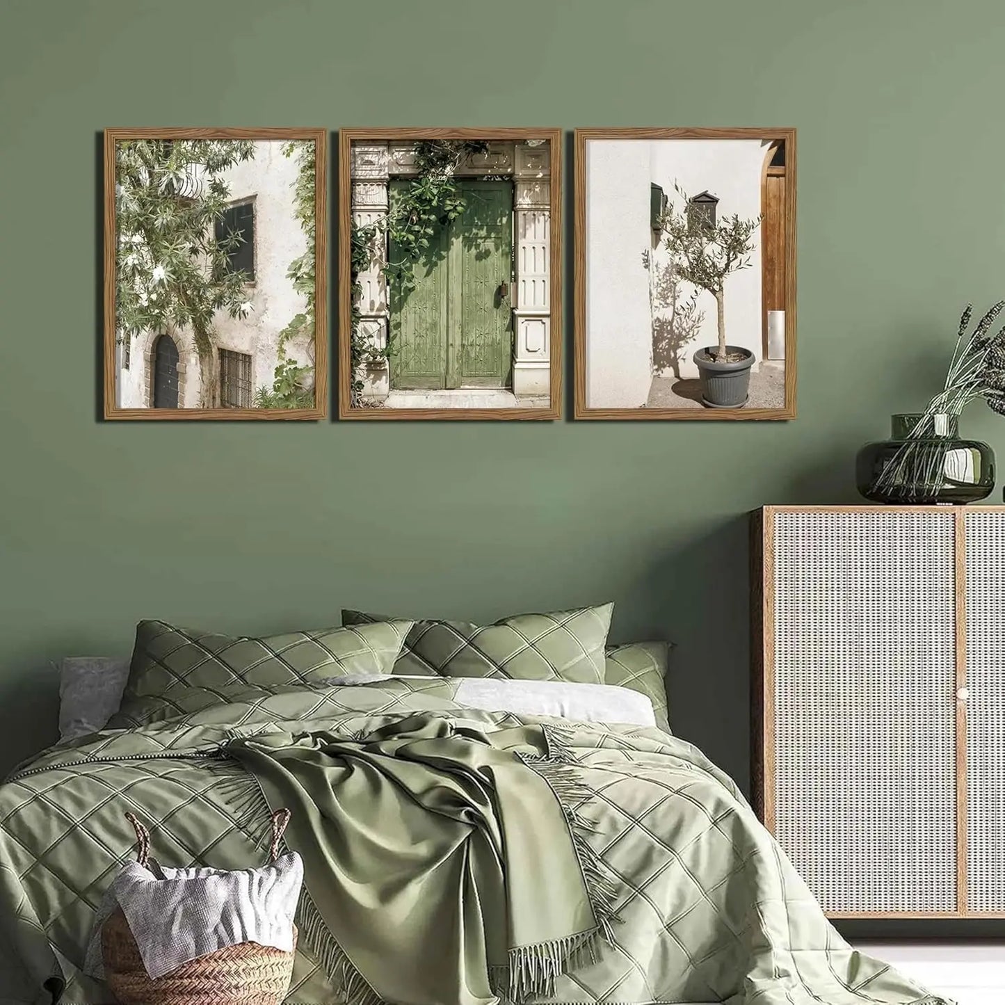 Cityscape Canvas Wall Art Wood Framed Italy Print Artwork
