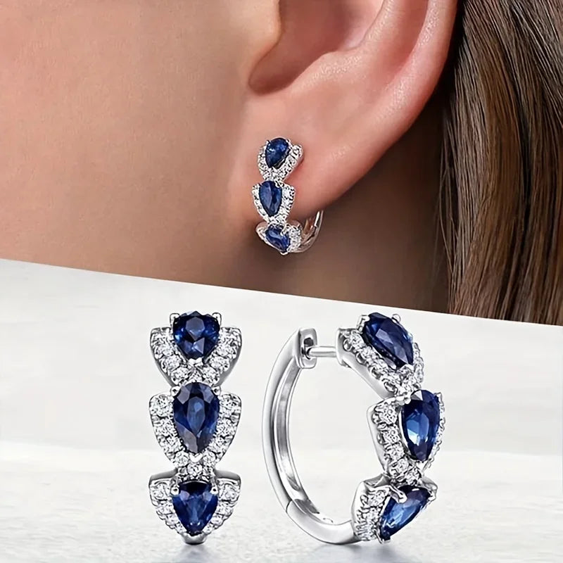 EEH021 Stainless Steel Drop Earrings For Women Gift Idea
