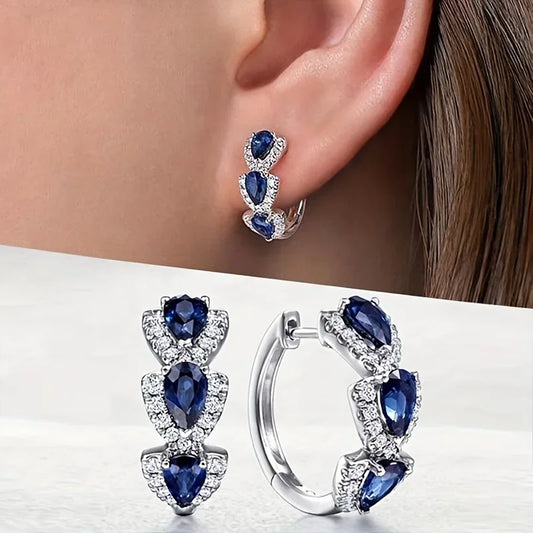 EEH021 Stainless Steel Drop Earrings For Women Gift Idea
