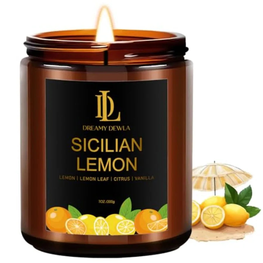 Scented Candles, Candle, Aromatherapy Candle Gifts for Women, Soy Candles for Home Scented, 7oz 50 Hours Burn, Home Décor