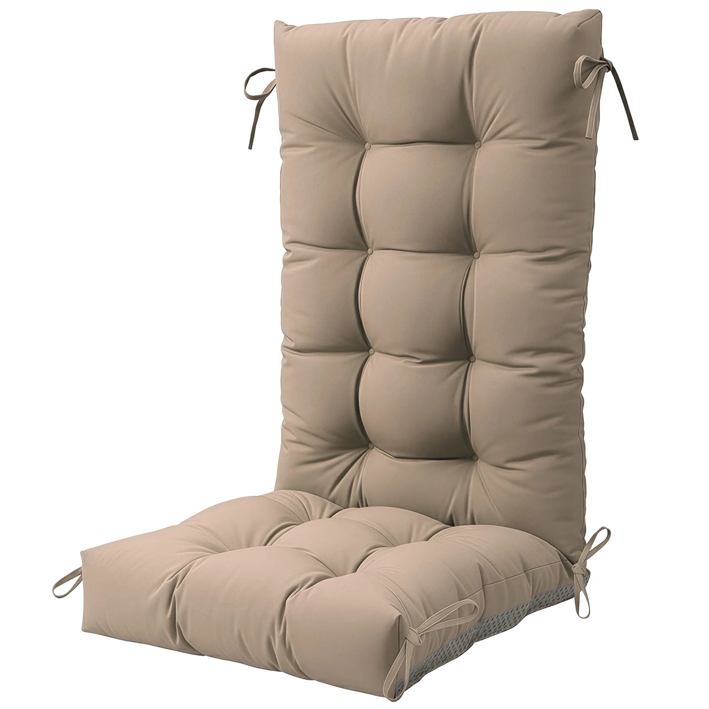 Rocking Chair Cushion Set of 1/2/4, Thickened Patio Chair Cushion,30×19.6×5.14 Inches, Glider Rocker Replacement Cushions with Headr