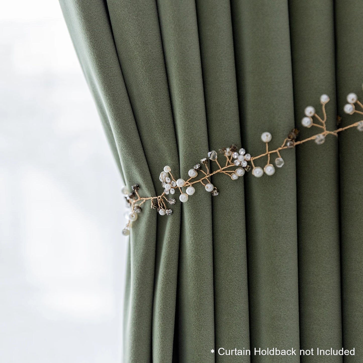 Jinchan Blackout Velvet Curtains Thermal Insulated