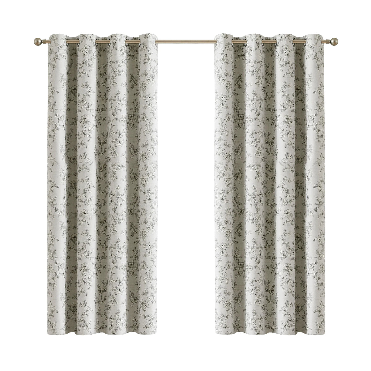 Blackout Window Curtains With Thermal Insulation And Grommet Top