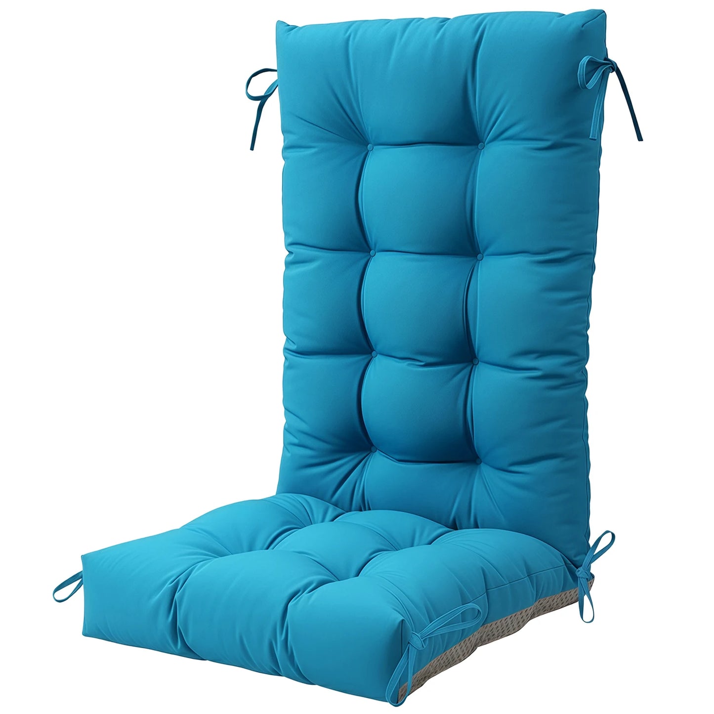 Rocking Chair Cushion Set of 1/2/4, Thickened Patio Chair Cushion,30×19.6×5.14 Inches, Glider Rocker Replacement Cushions with Headr