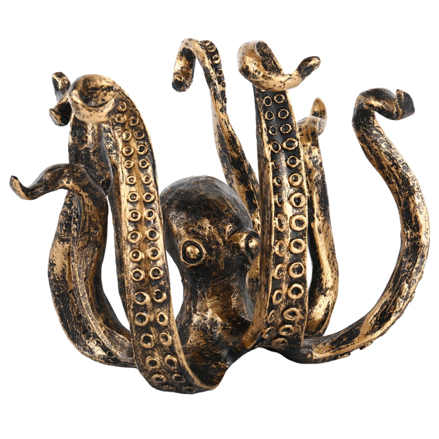 Octopus Cup Holder Resin Rack for Kitchen and Bathroom Decor
