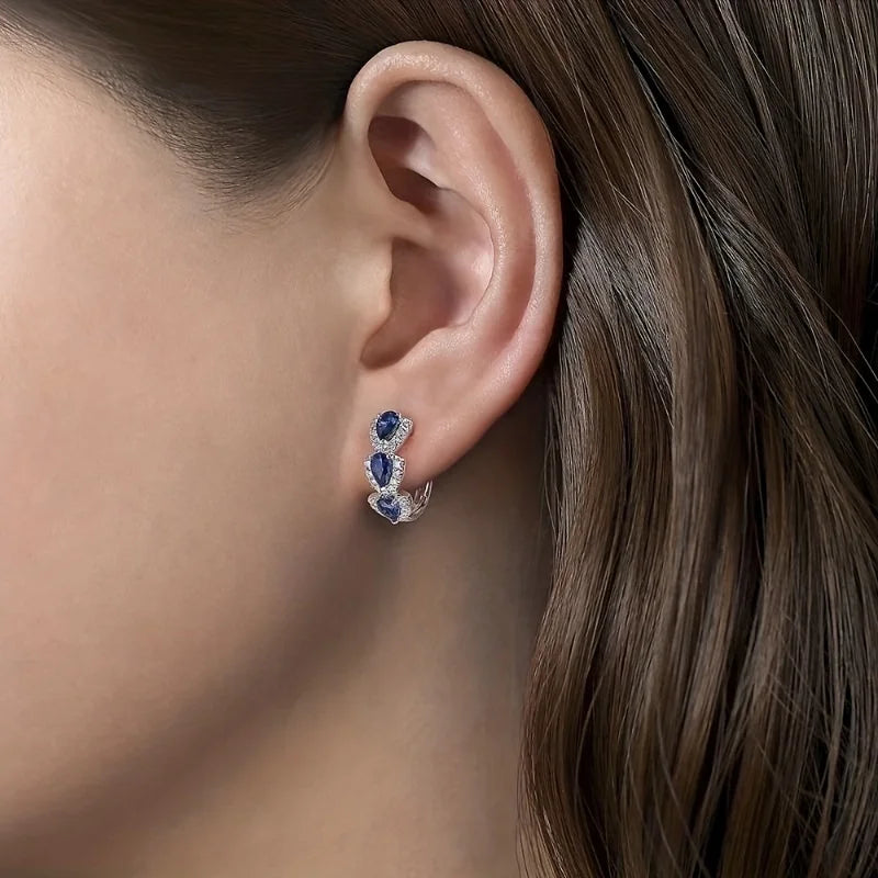 EEH021 Stainless Steel Drop Earrings For Women Gift Idea